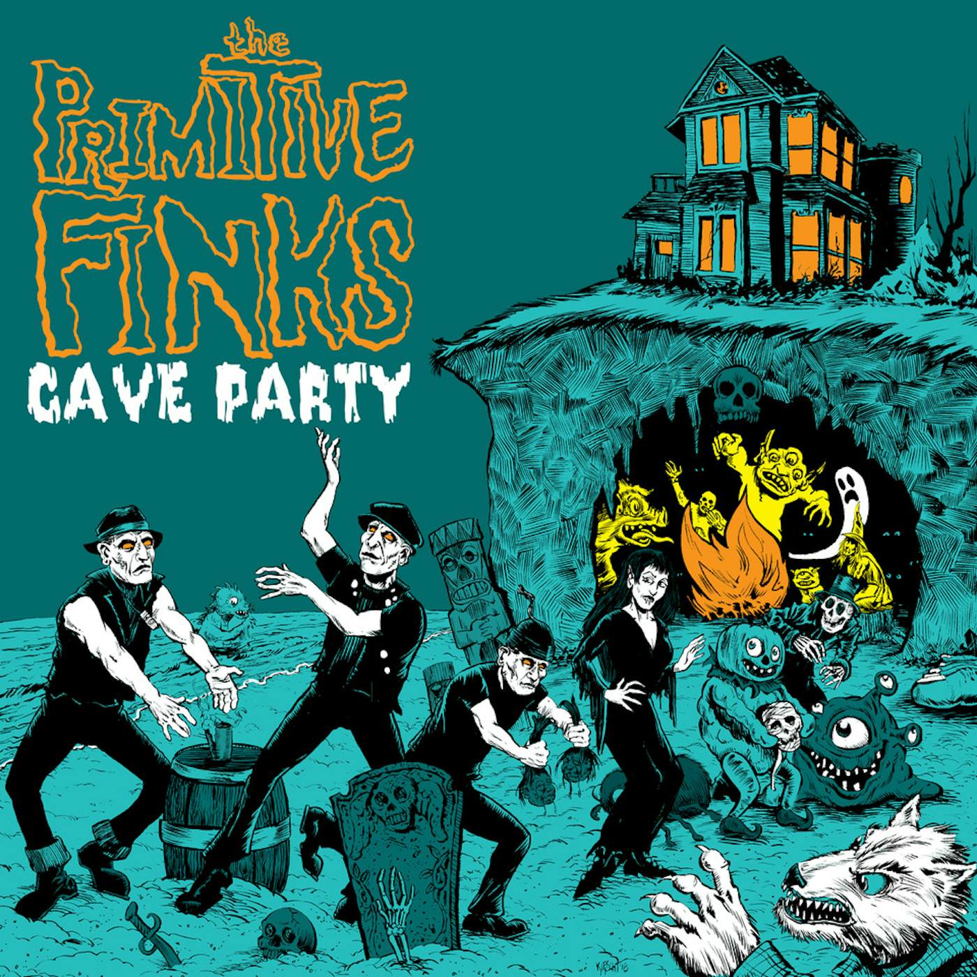 The Primitive Finks Cave Party Vinyl Record