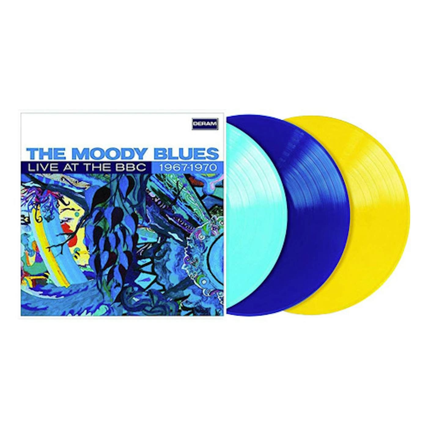 The Moody Blues LIVE AT THE BBC 1967-1970 Vinyl Record