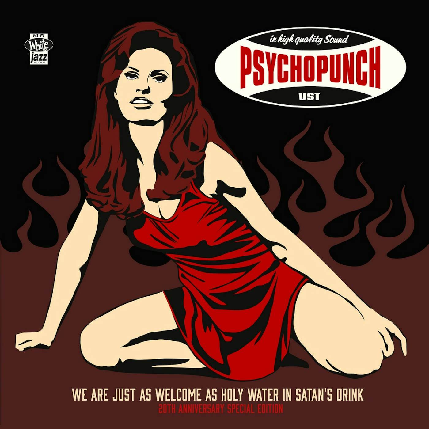 Psychopunch WE ARE JUST AS WELCOME AS HOLY WATER IN SATAN'S CD