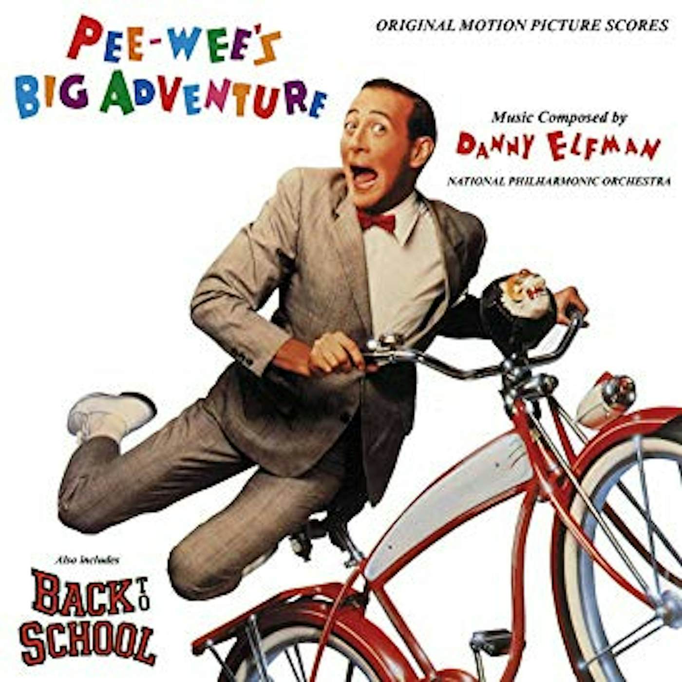 Danny Elfman PEE-WEE'S BIG ADVENTURE (SCORE) / Original Soundtrack Vinyl Record
