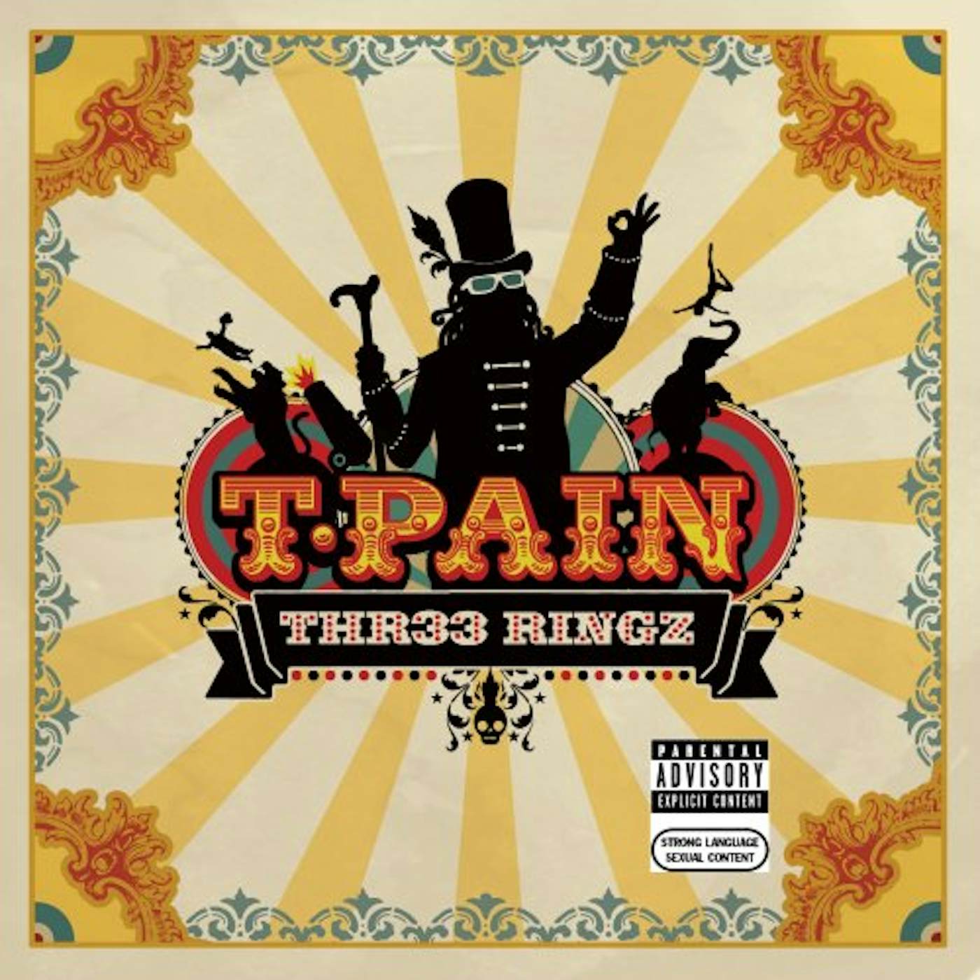 T-Pain THR33 RINGZ CD