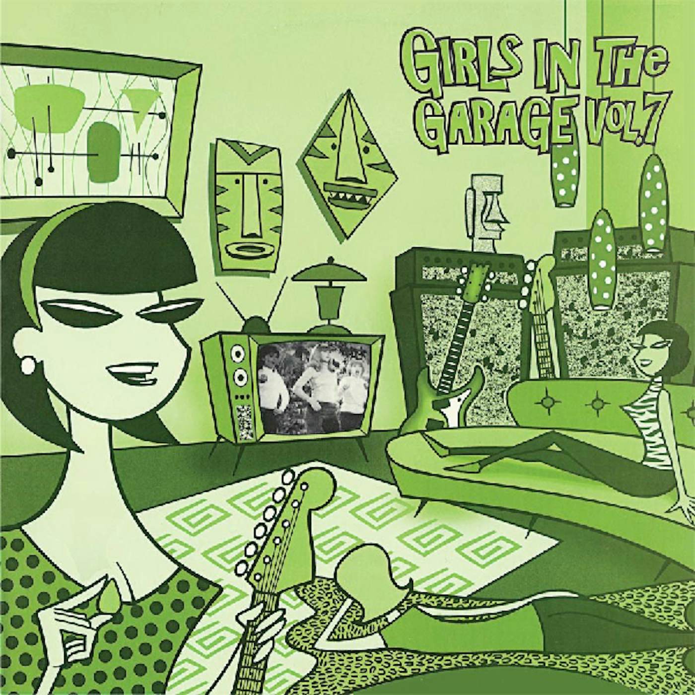 GIRLS IN THE GARAGE VOLUME 7 / VARIOUS Vinyl Record