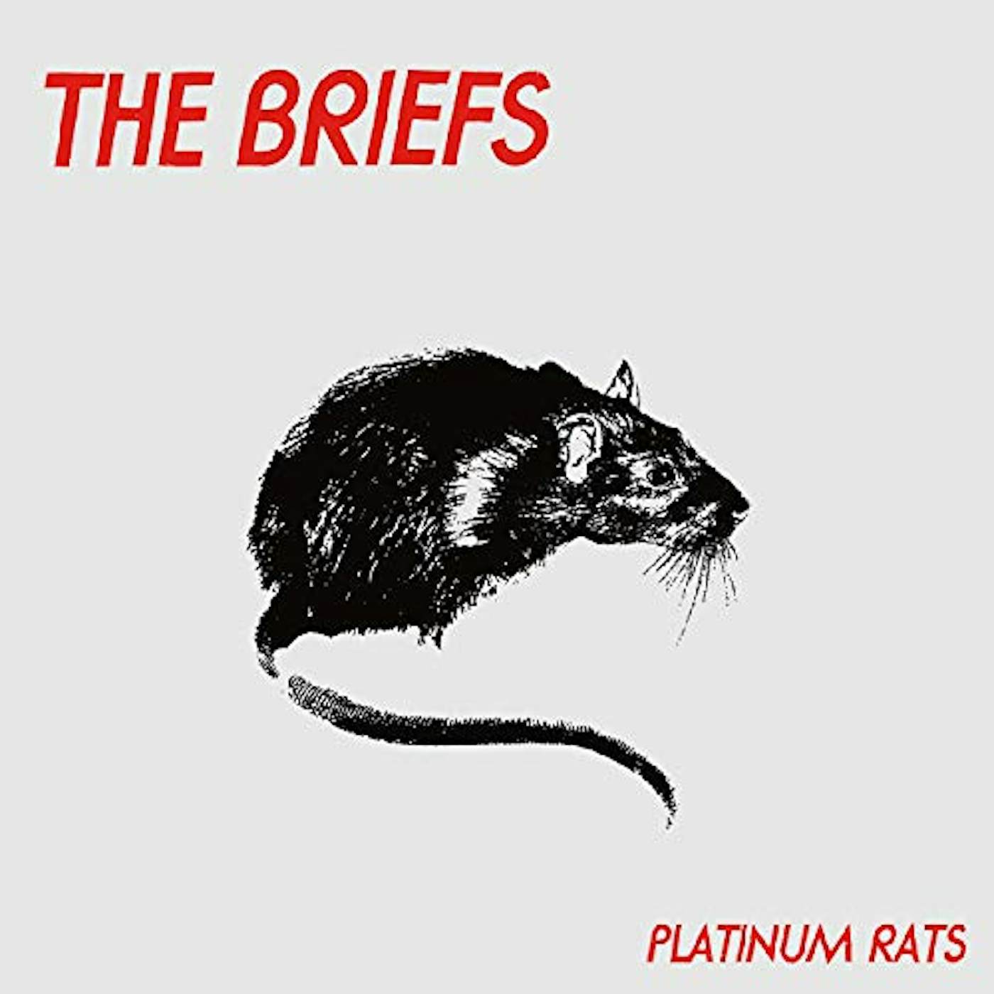 The Briefs Platinum Rats Vinyl Record