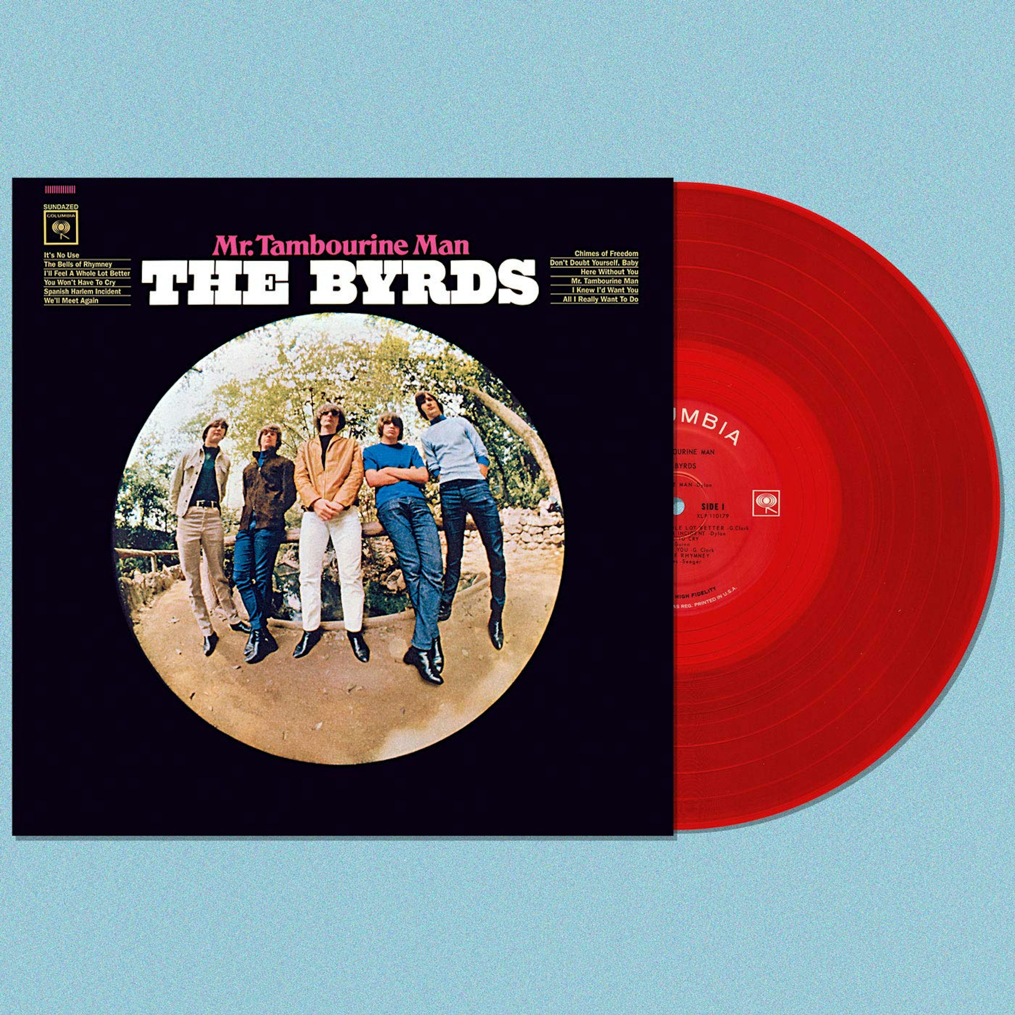 The Byrds MR.TAMBOURINE MAN Vinyl Record