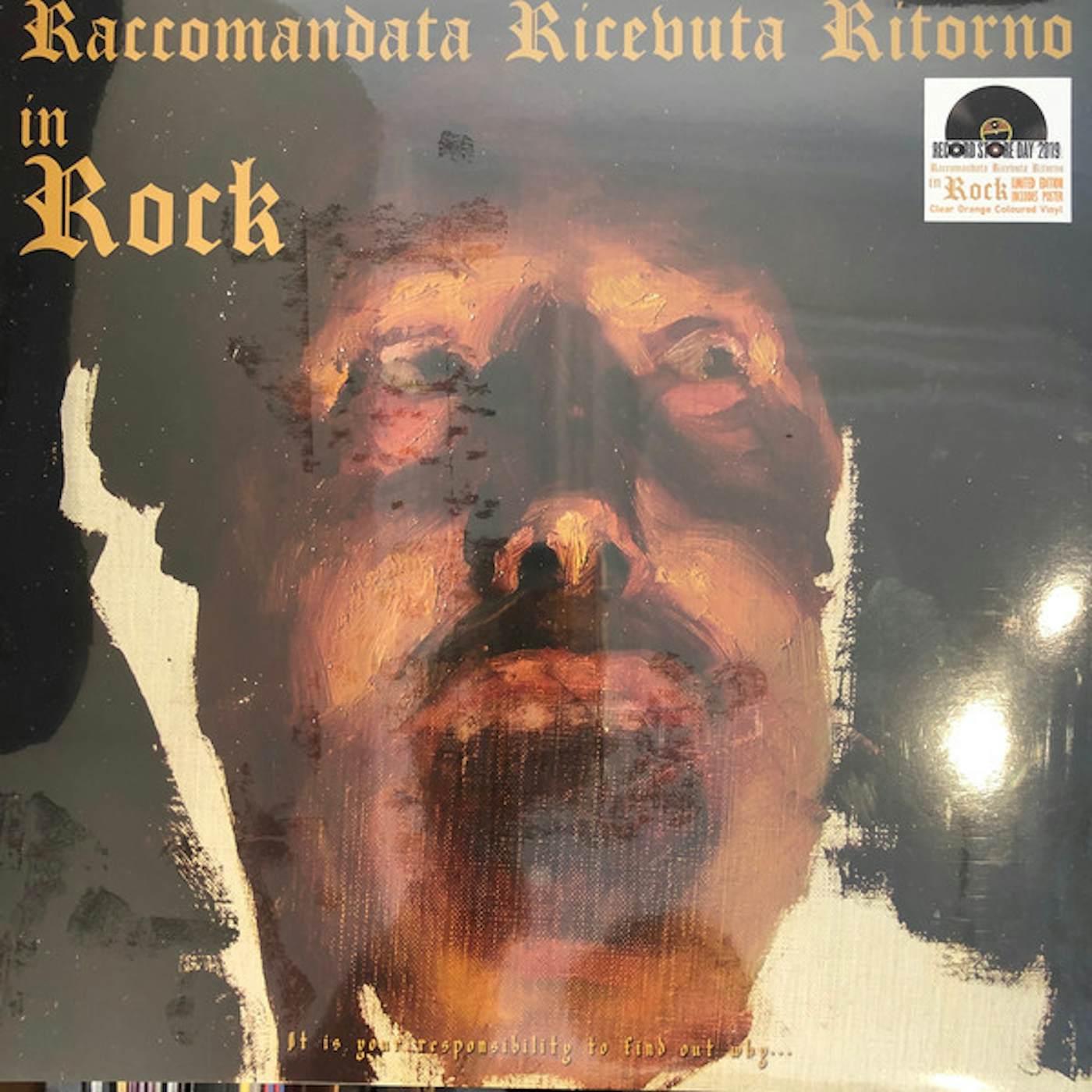 Raccomandata Ricevuta Ritorno In Rock Vinyl Record