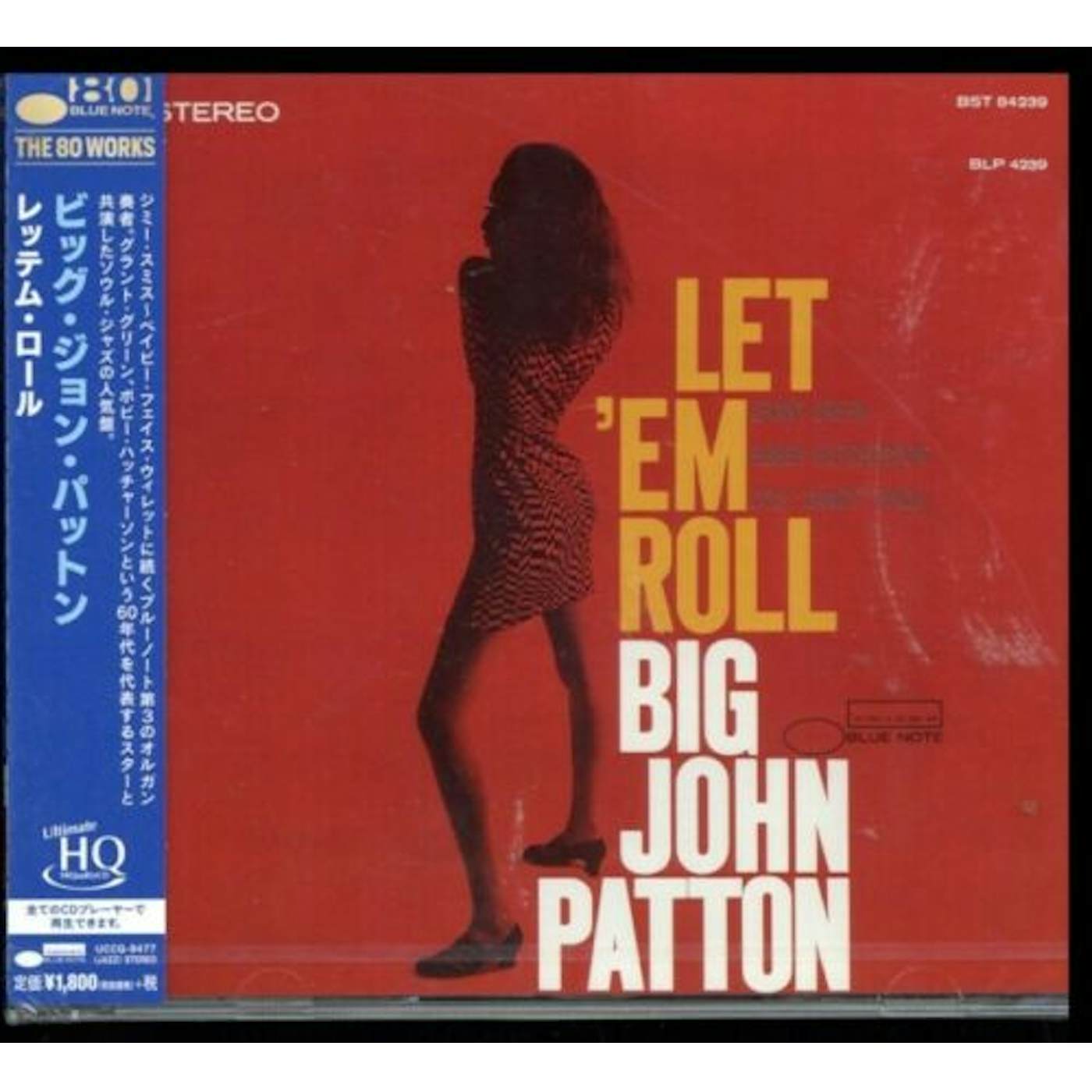 Big John Patton LET'EM ROLL CD