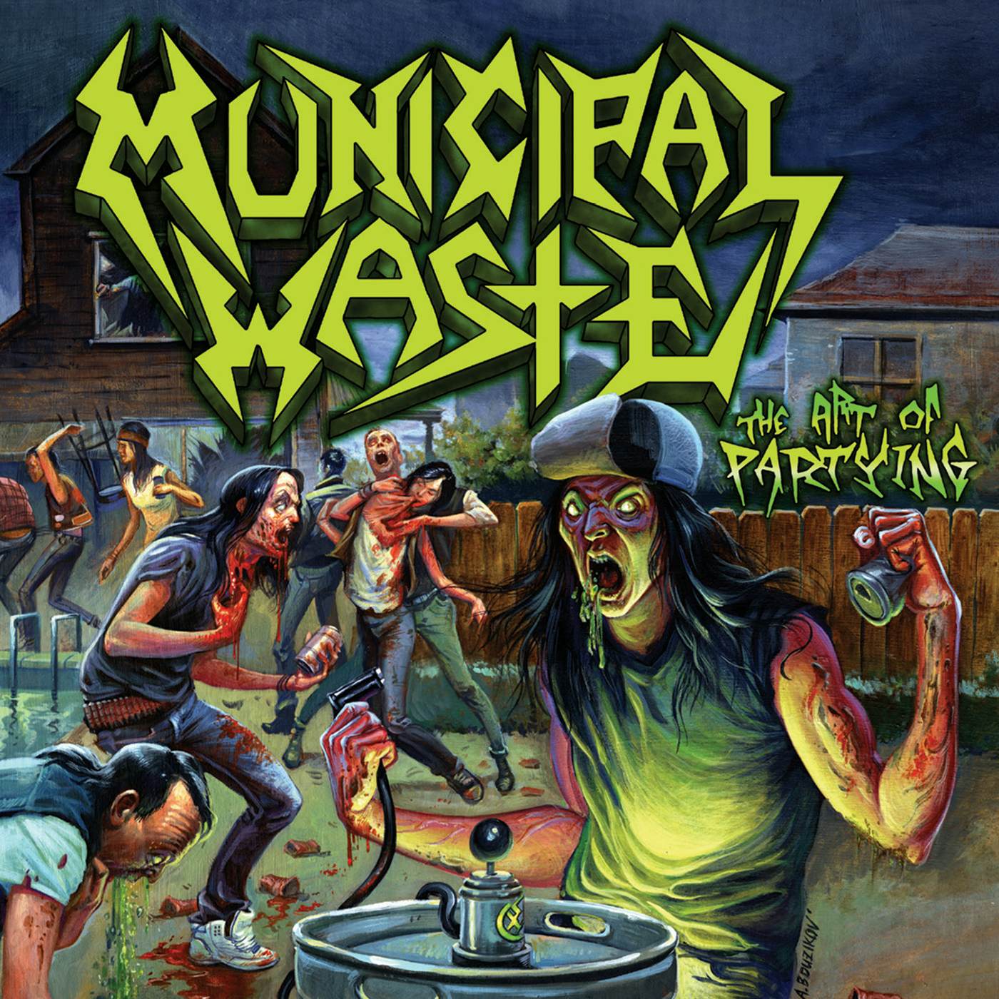 Municipal Waste ART OF PARTYING Vinyl Record
