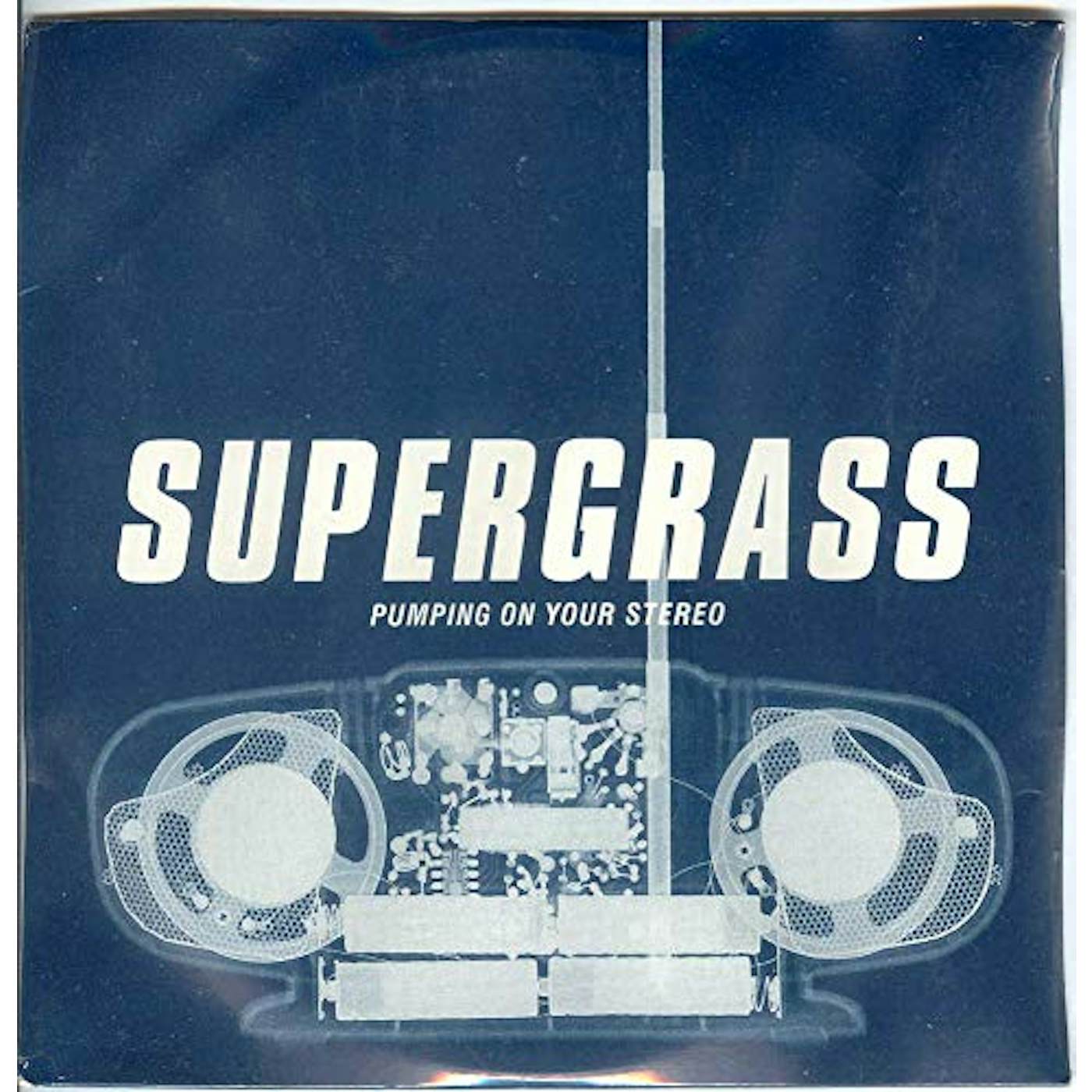 Supergrass PUMPING ON YOUR STEREO / MARY Vinyl Record