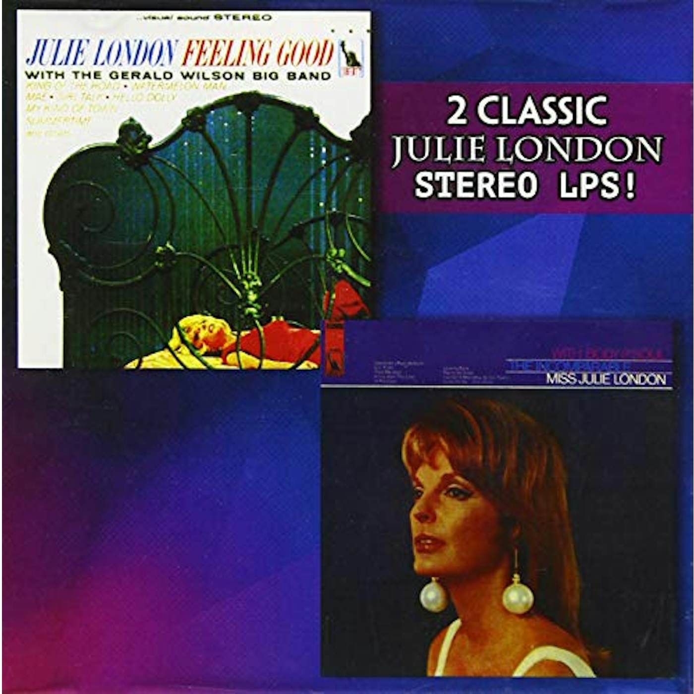 Julie London FEELING GOOD / WITH BODY & SOUL CD