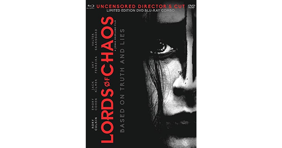 På hovedet af Virkelig program Lords of Chaos Blu-ray