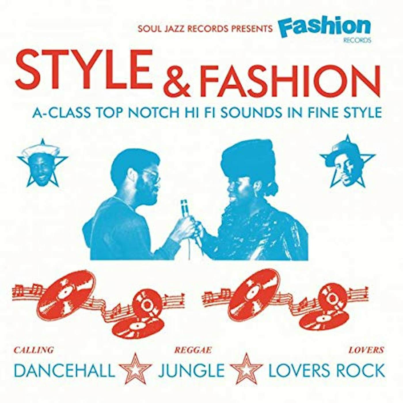 General Levy / Laurel & Hardy / Cutty Ranks SOUL JAZZ RECORDS PRESENTS FASHION RECORDS Vinyl Record