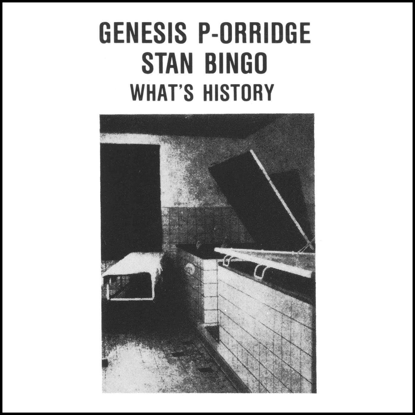 Genesis P-Orridge & Stan Bingo What's History Vinyl Record