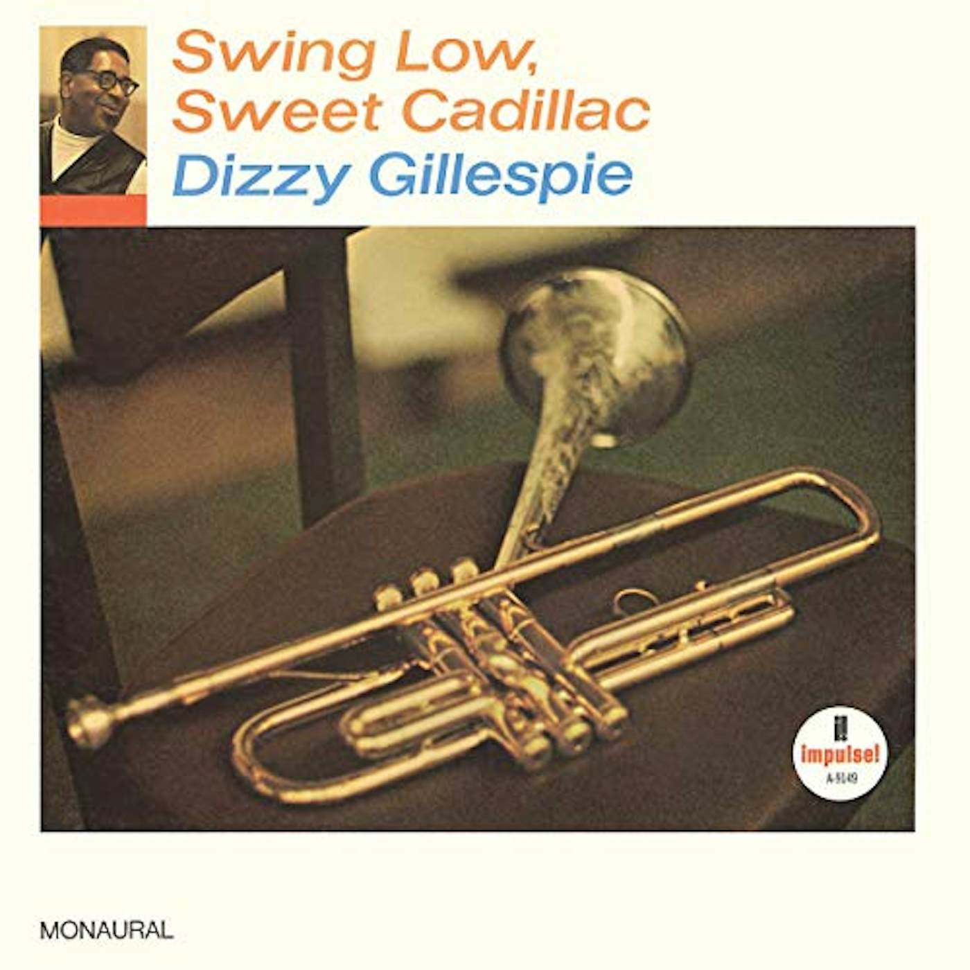 Dizzy Gillespie SWING LOW SWEET CADILLAC Vinyl Record