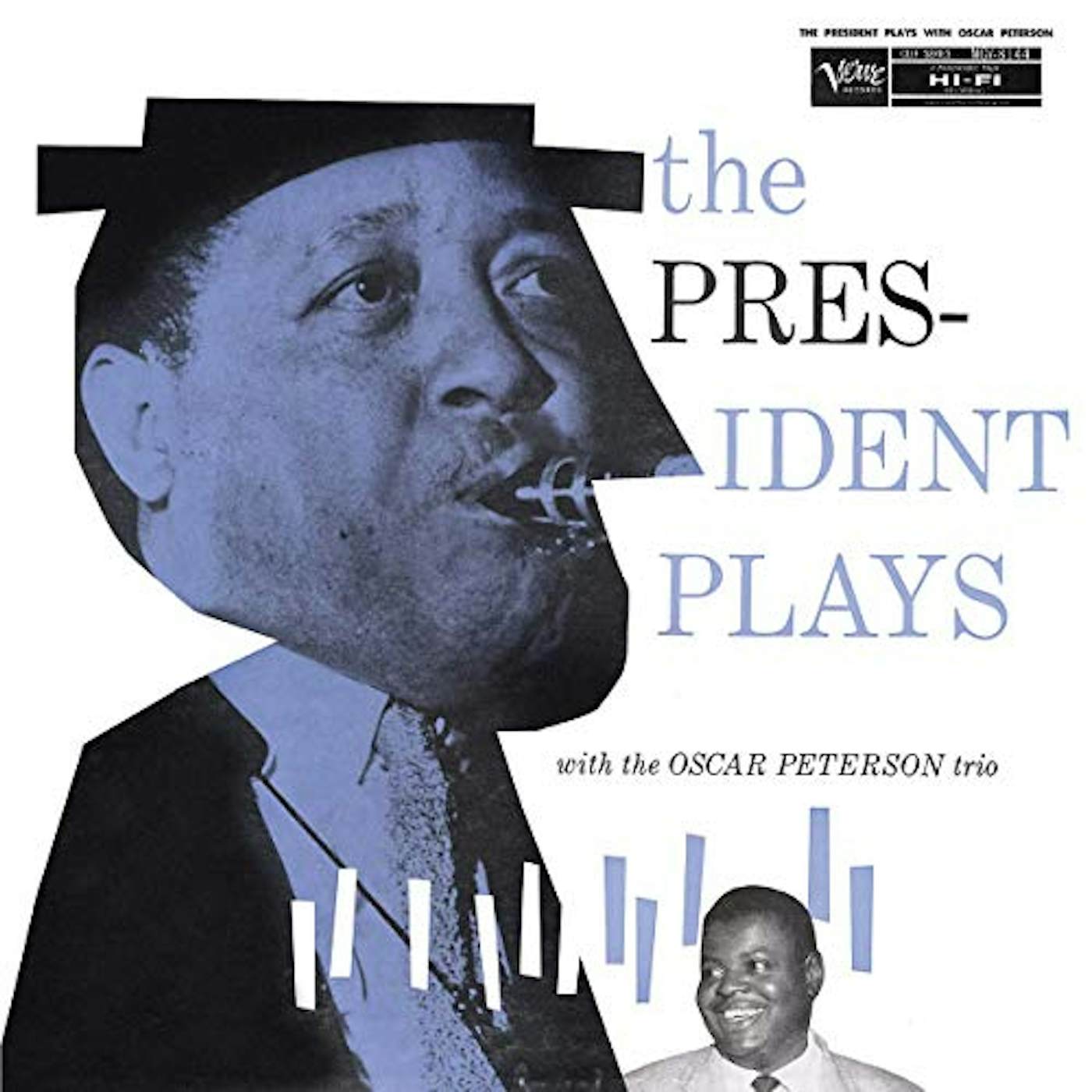Lester Young PRESIDENT PLAYS WITH THE OSCAR PETERSON TRIO Vinyl Record