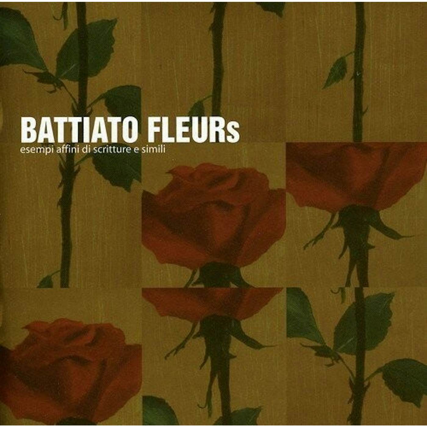 Franco Battiato Fleurs Vinyl Record