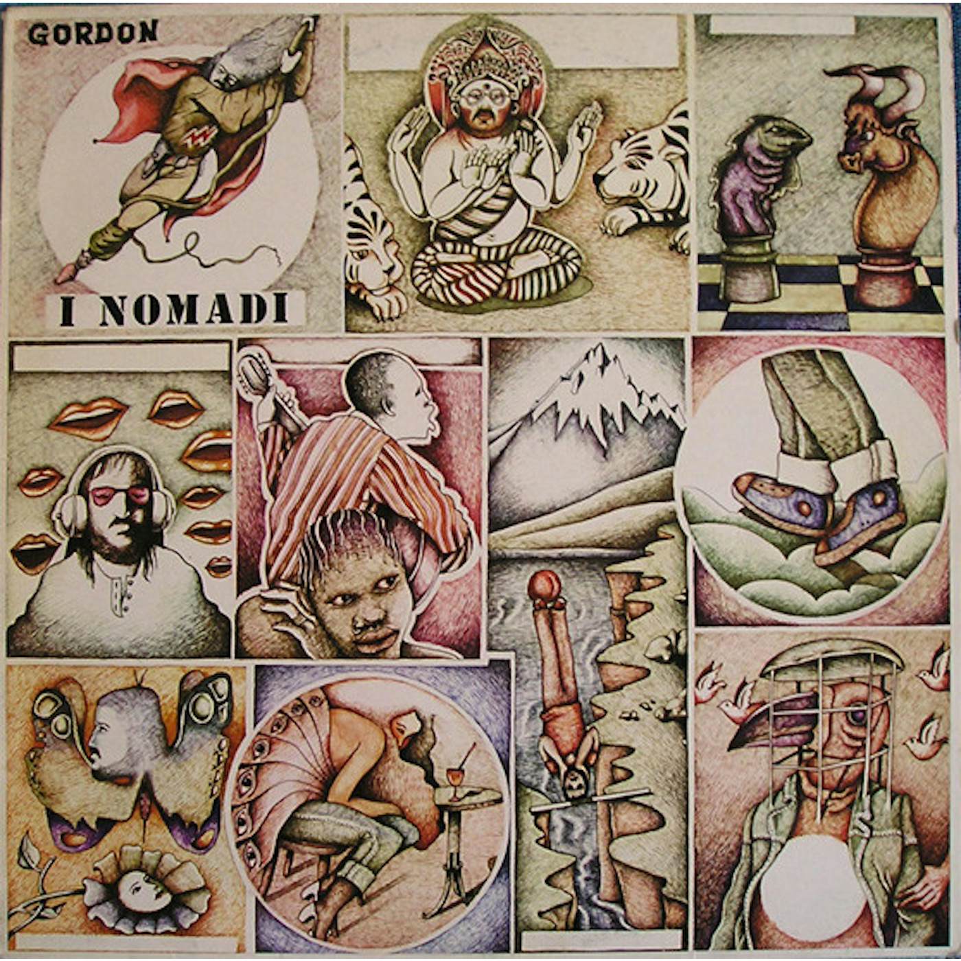 Nomadi Gordon Vinyl Record