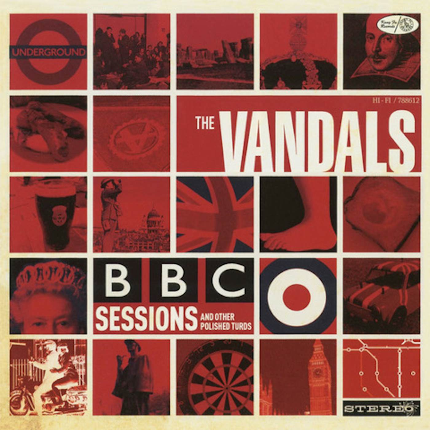 The Vandals  BBC SESSIONS AND OTHER POLISHED TURDS CD