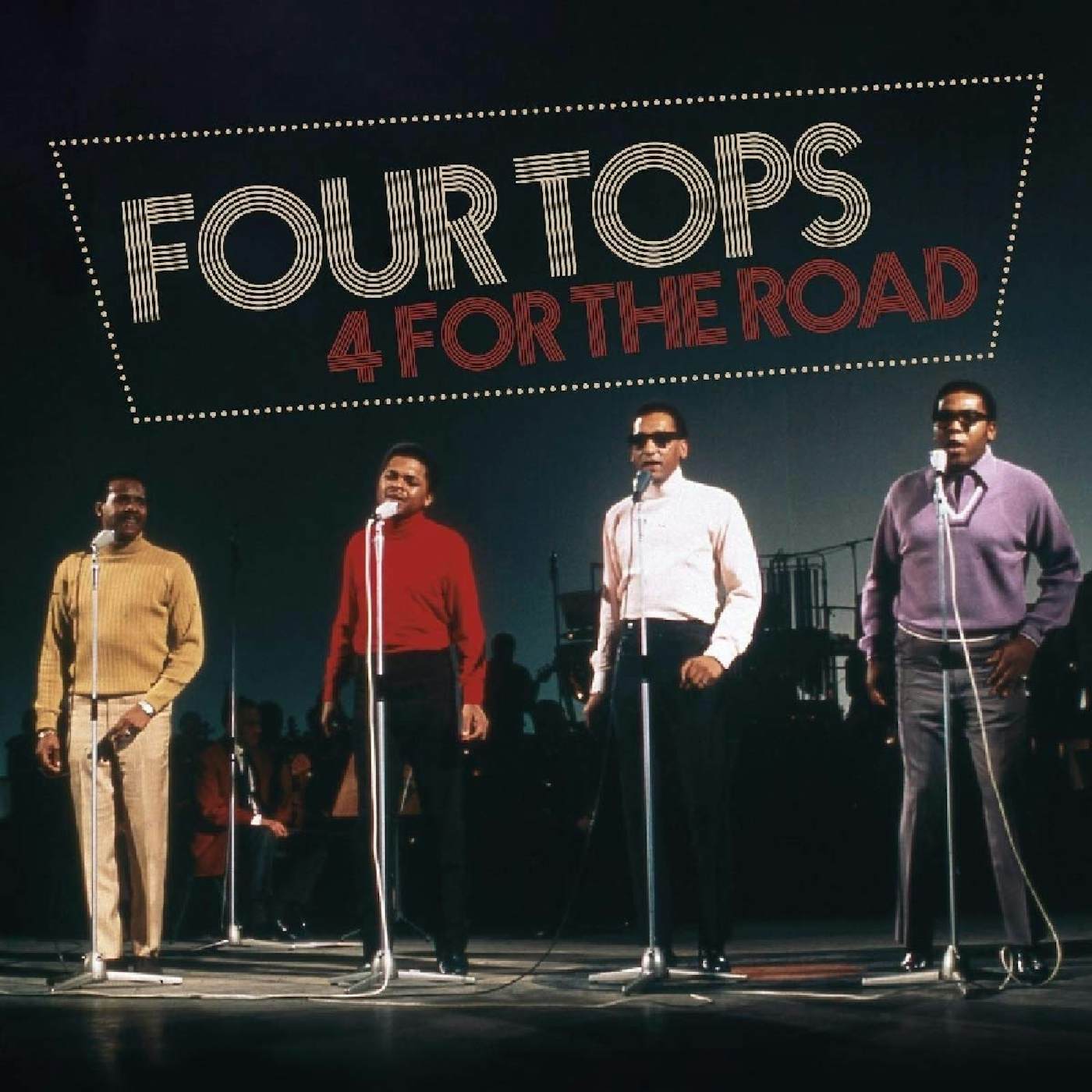 Four Tops 4 FOR THE ROAD CD
