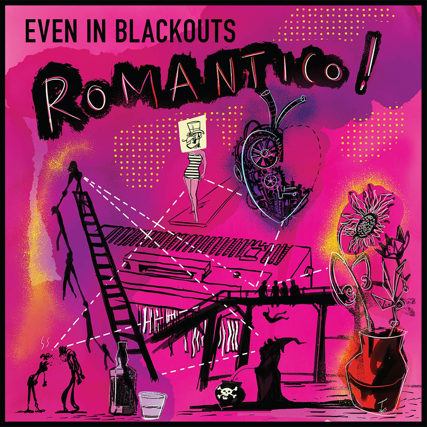 Even In Blackouts ROMANTICO! Vinyl Record