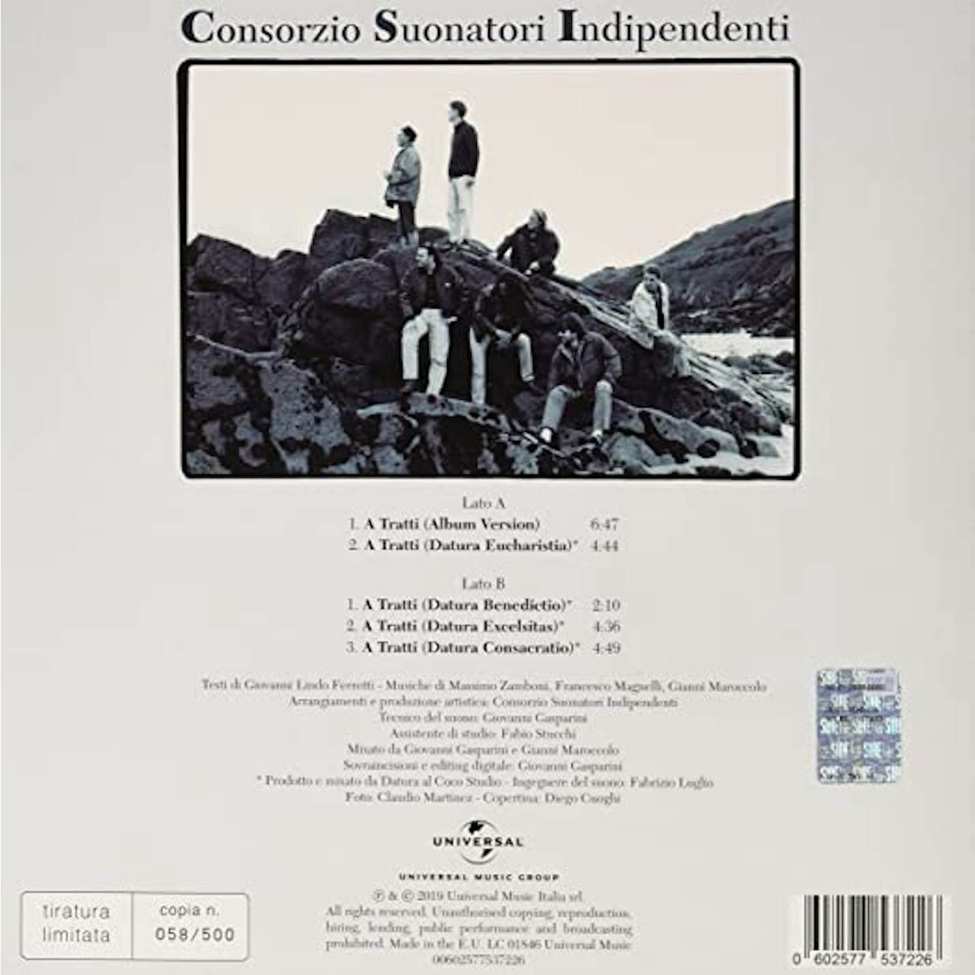 C.S.I. A TRATTI: 25TH ANNIVERSARY Vinyl Record