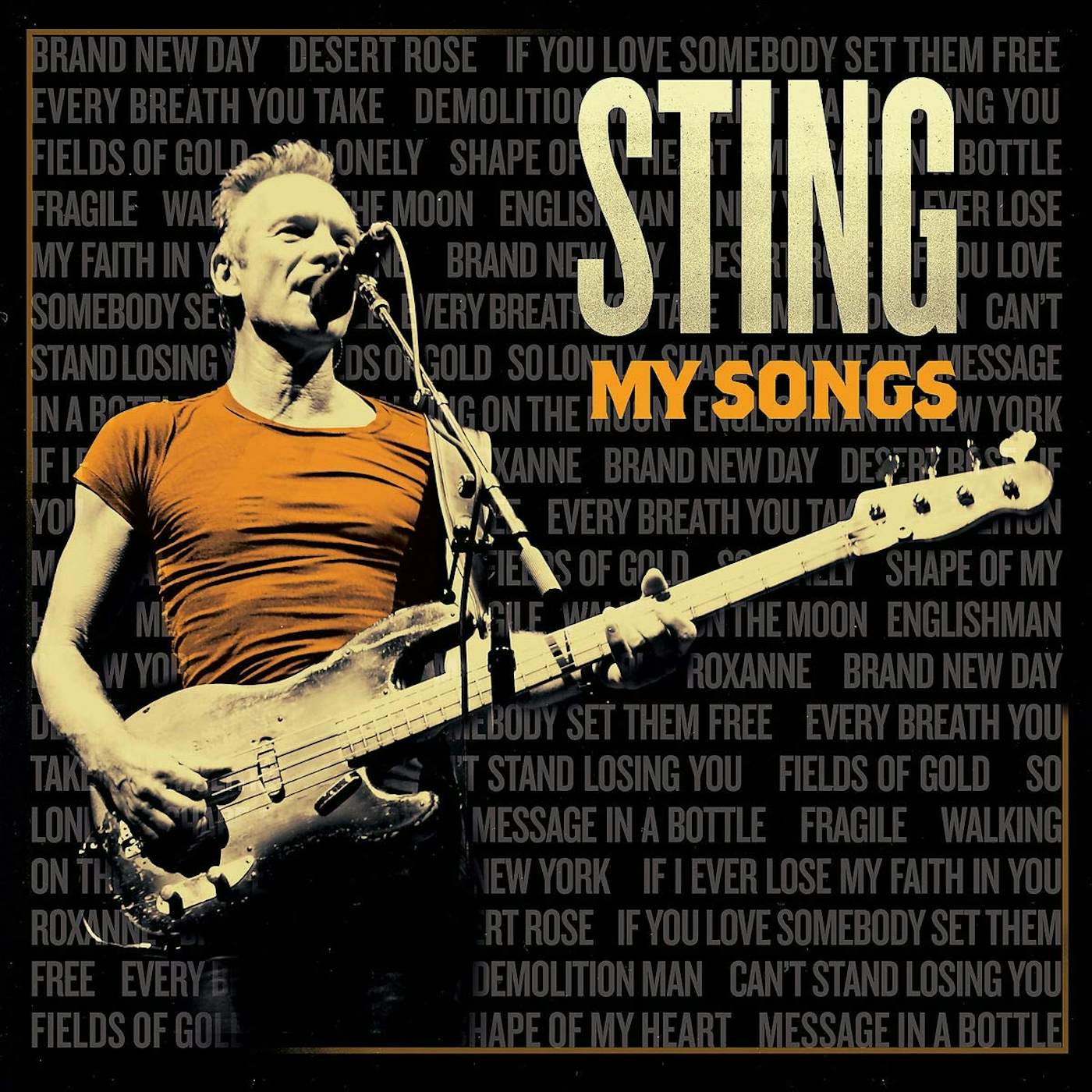 Sting My Songs Vinyl Record