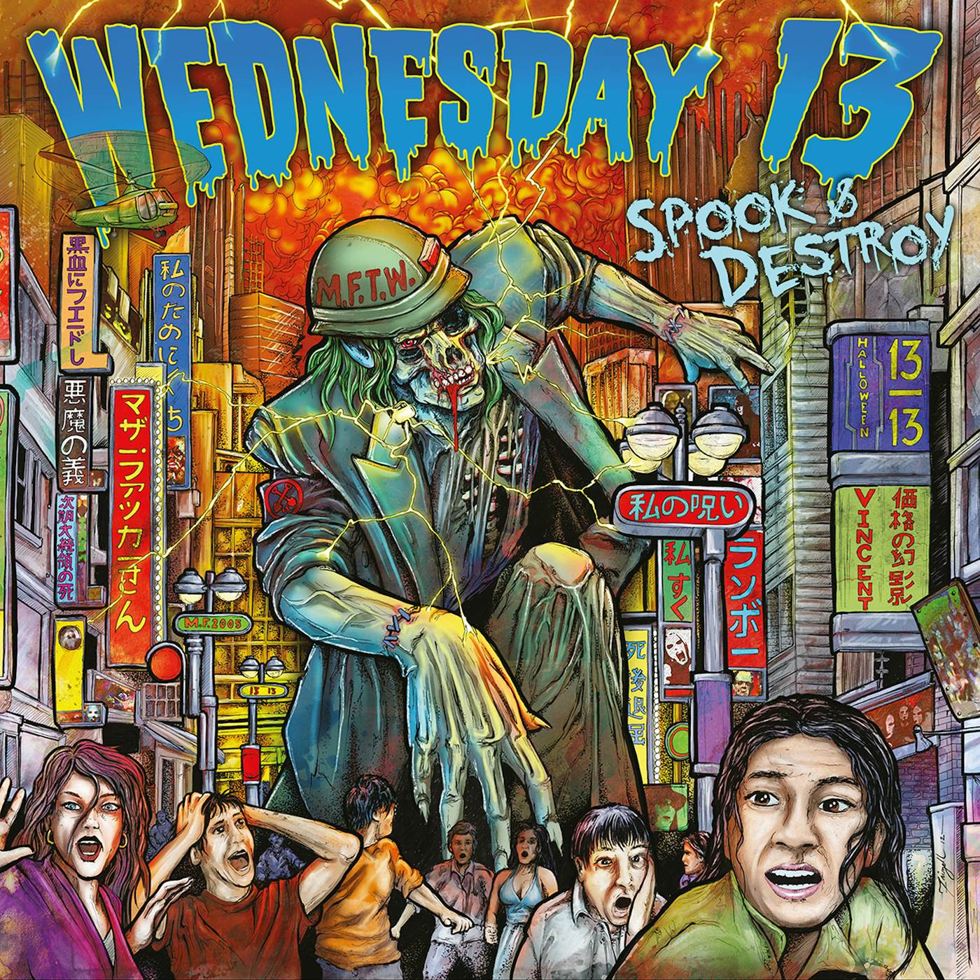 Wednesday 13 SPOOK & DESTROY CD