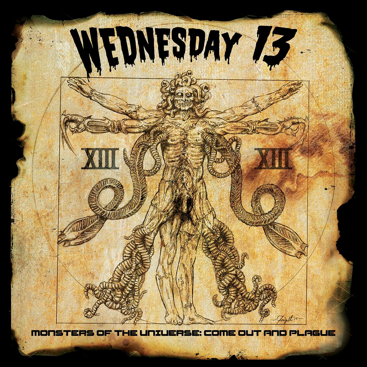 Wednesday 13 MONSTERS OF THE UNIVERSE: COME CD