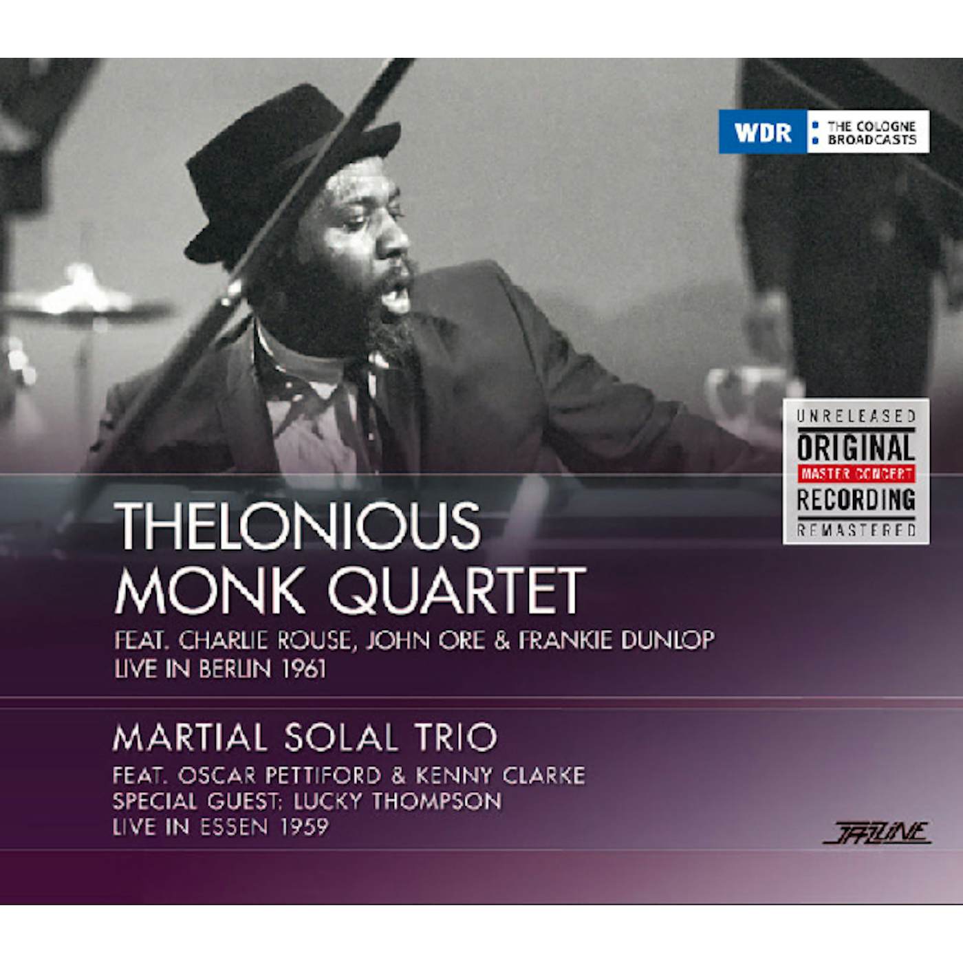 Thelonious Monk / Martial Solal Trio LIVE IN BERLIN 1961 / LIVE IN ESSEN 1959 CD