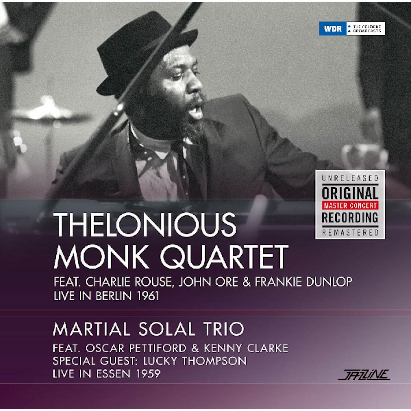 Thelonious Monk / Martial Solal Trio LIVE IN BERLIN 1961 / LIVE IN ESSEN 1959 Vinyl Record