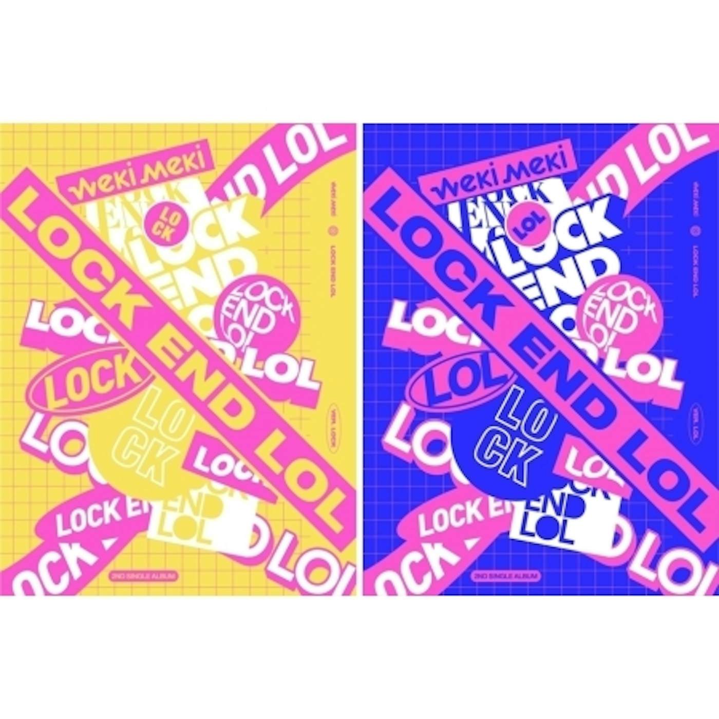 Weki Meki LOCK END LOL (RANDOM COVER) CD