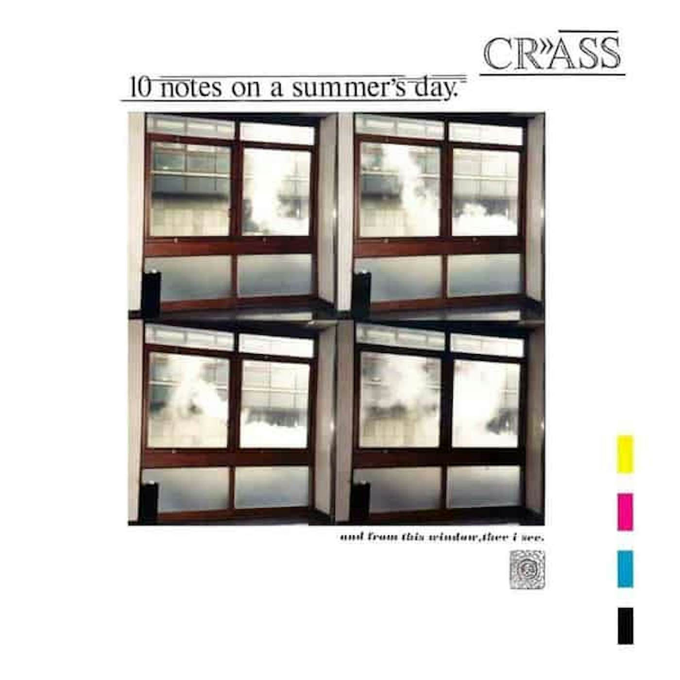 Crass TEN NOTES ON A SUMMER’S DAY Vinyl Record