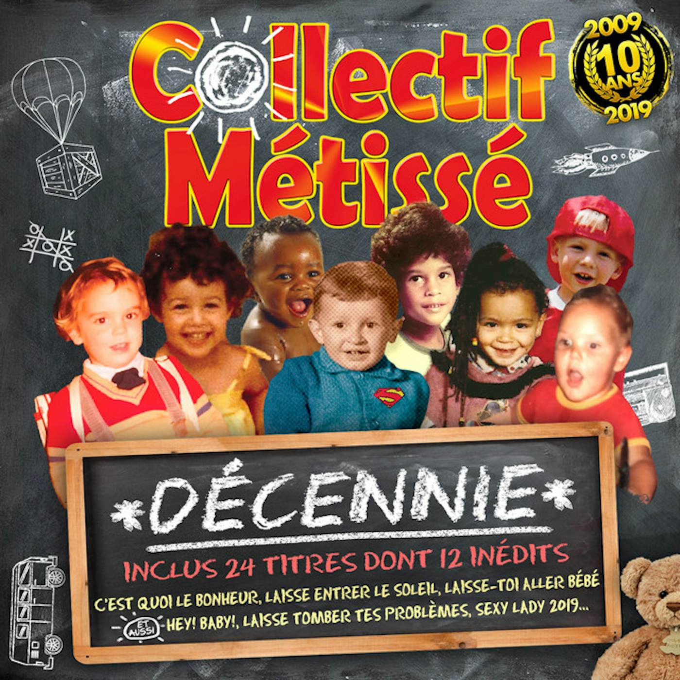 Collectif Métissé DECENNIE CD