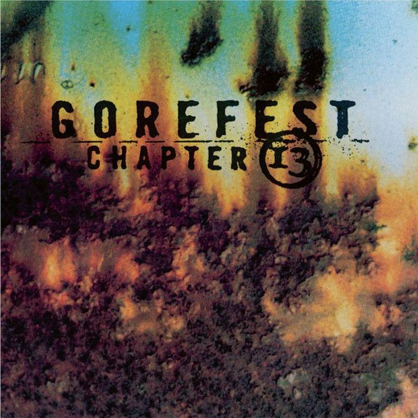 Gorefest CHAPTER 13 (CLEAR W/ ORANGE/WHITE SPLATTER/140G) Vinyl Record