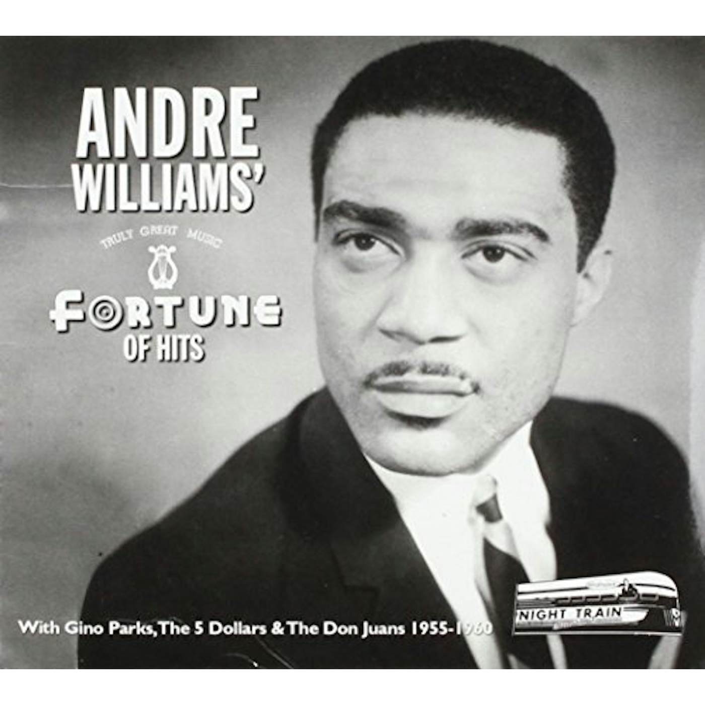 Andre Williams FORTUNE OF HITS CD
