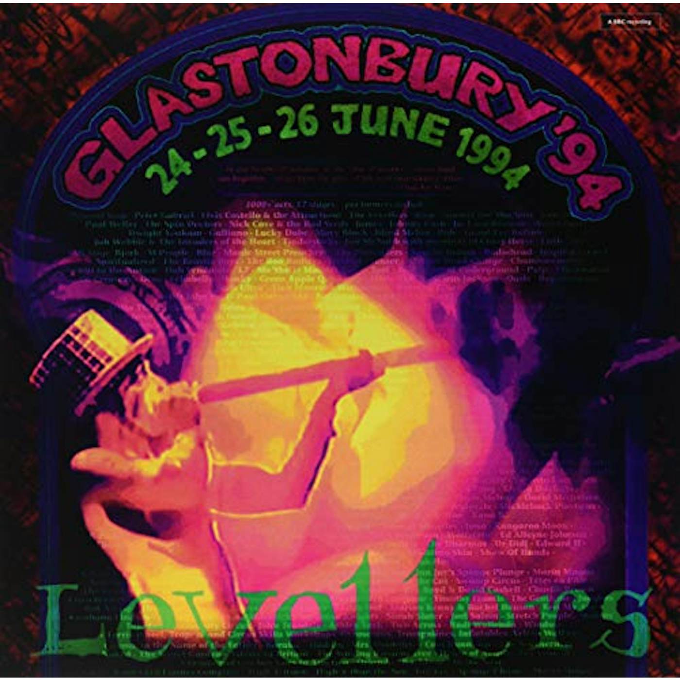 Levellers GLASTONBURY 94 Vinyl Record