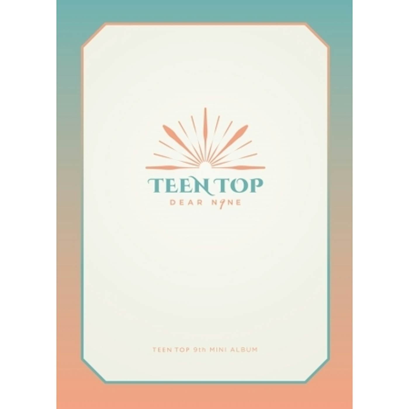 TEEN TOP DEAR.N9NE (9TH MINI ALBUM) (DRIVE VERSION) CD