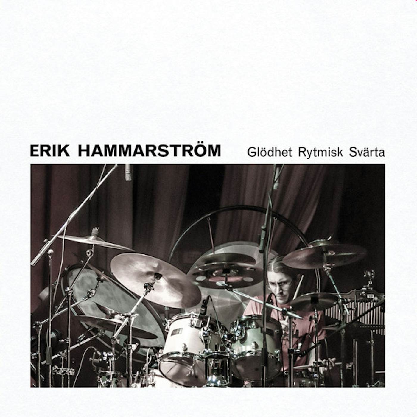 Erik Hammarstrom GLODHET RYTMISK SVARTA Vinyl Record