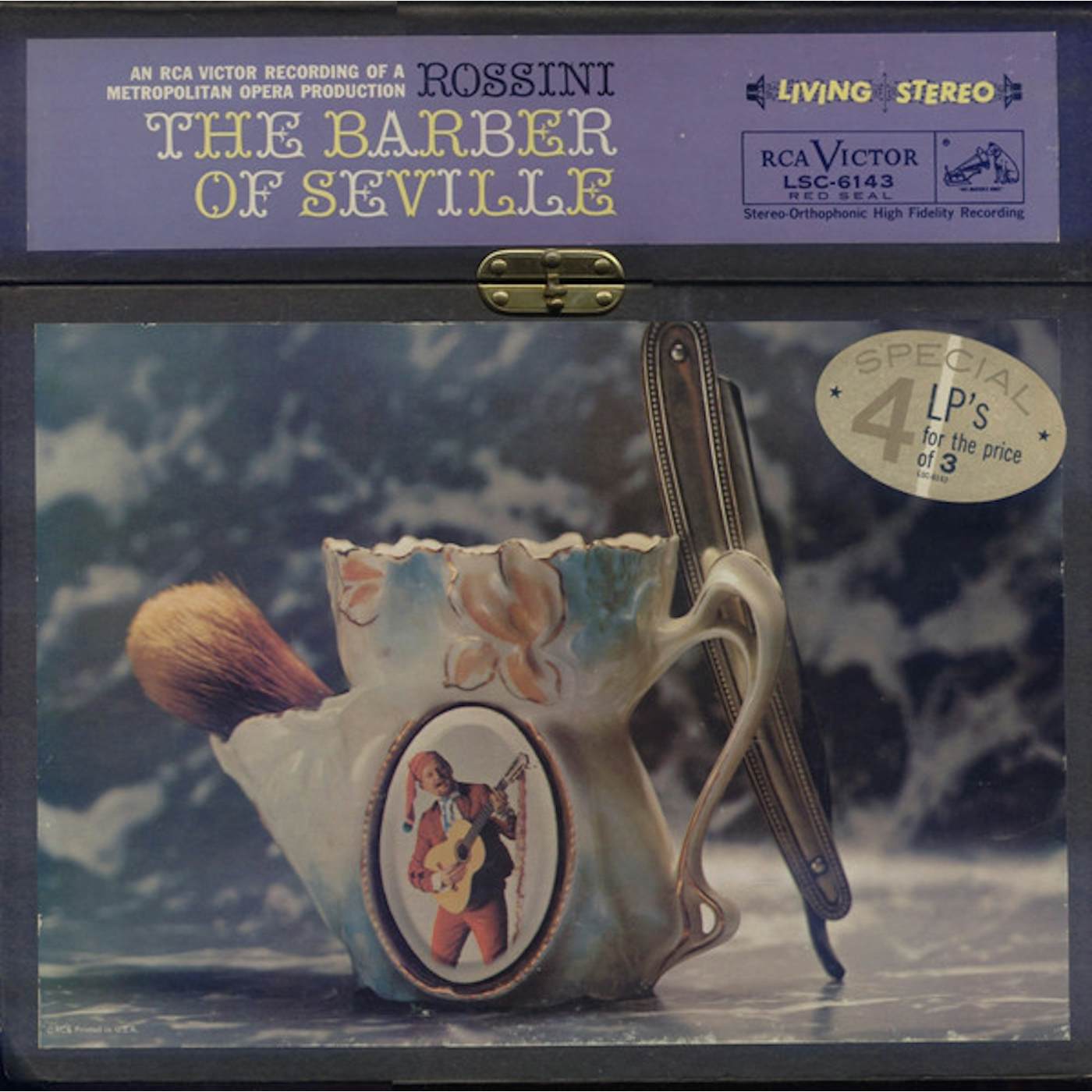 Rossini BARBER OF SEVILLE Vinyl Record