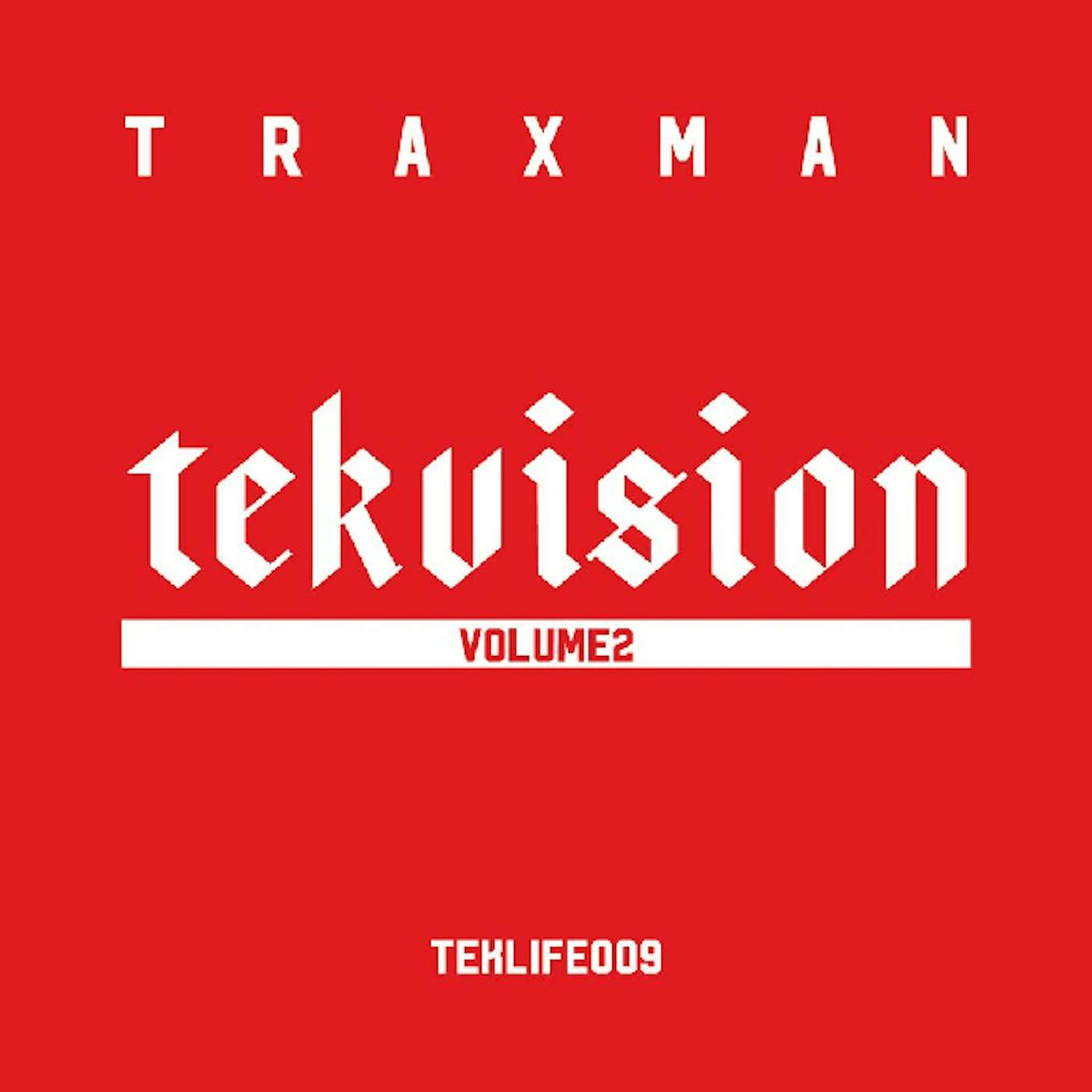 Traxman TEKVISION VOLUME 2 Vinyl Record
