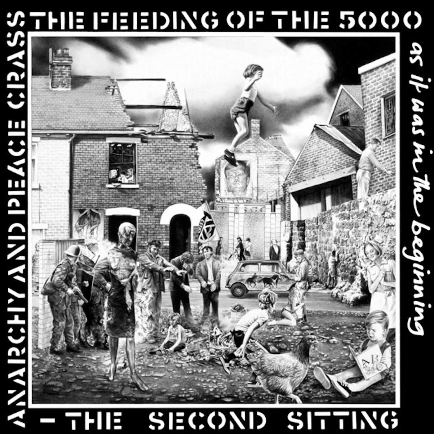 Crass FEEDING OF THE FIVE THOUSAND (THE SECOND SITTING) CD