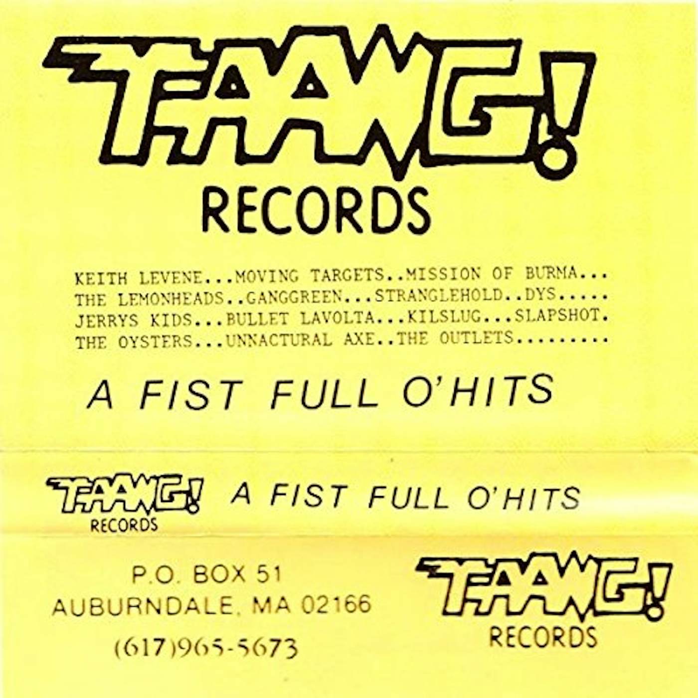 FIST FULL O'HITS / VARIOUS Vinyl Record