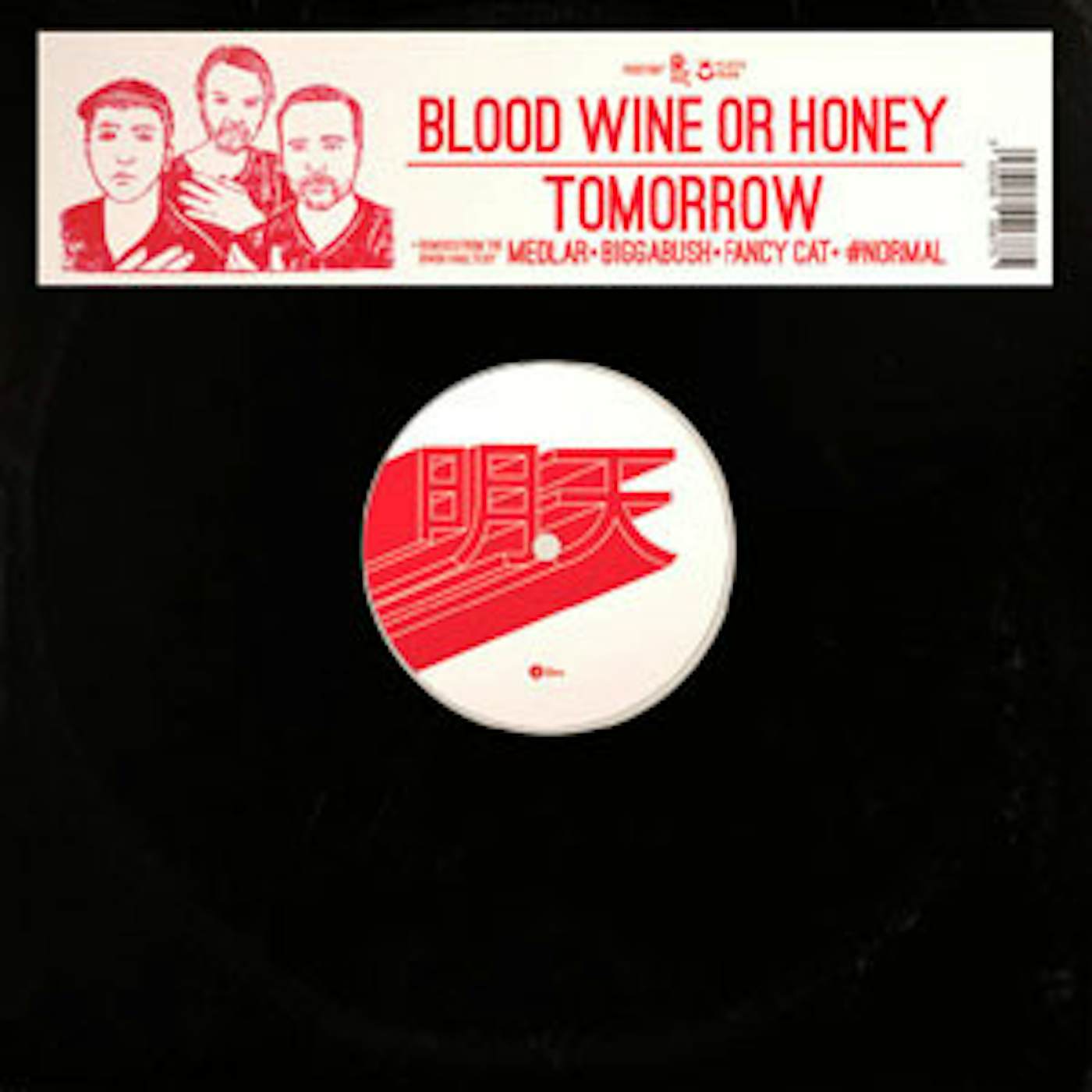 Blood Wine Or Honey TOMORROW Vinyl Record