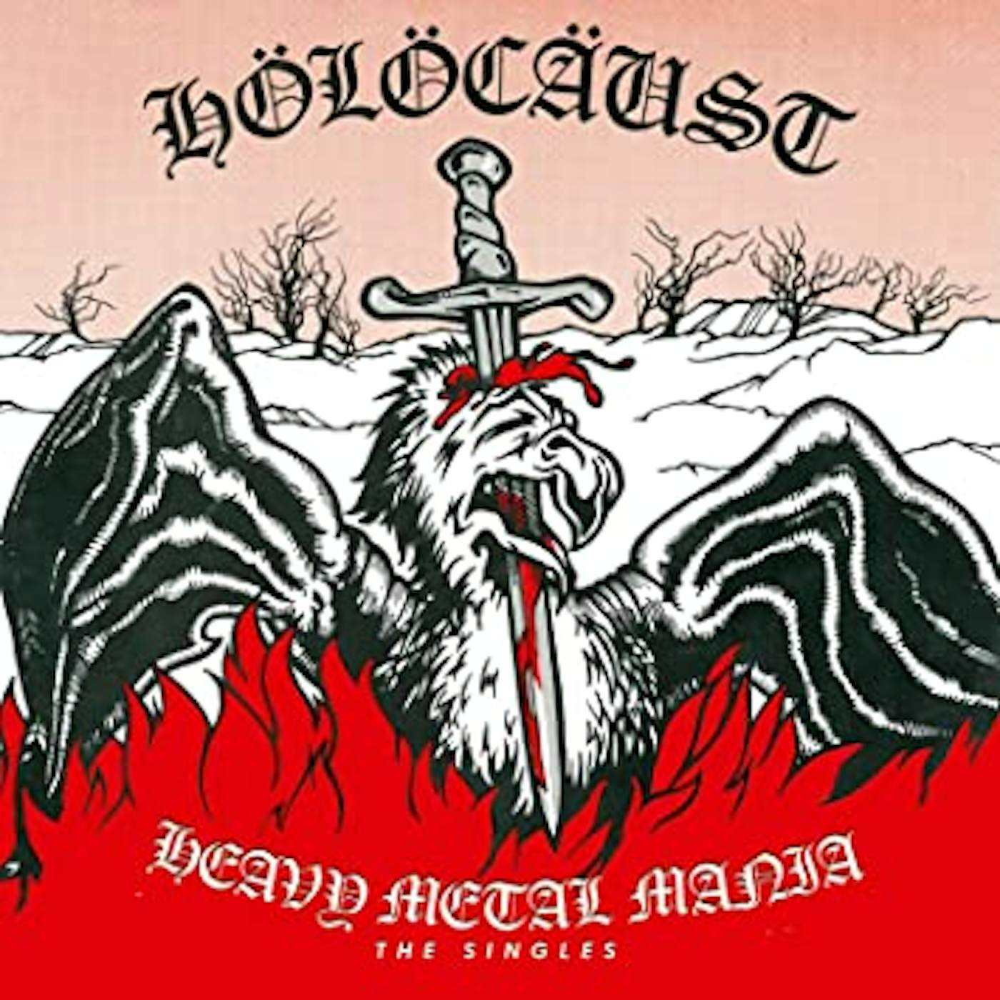 Holocaust HEAVY METAL MANIA: THE SINGLES Vinyl Record