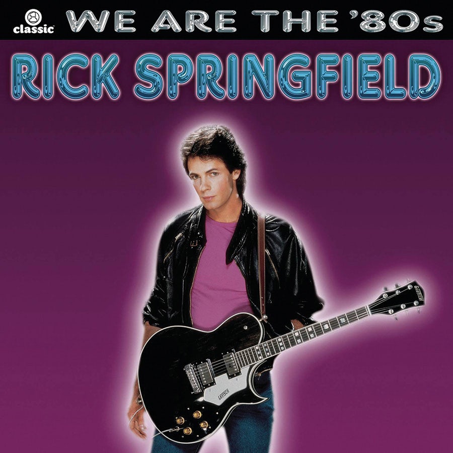 Rick Springfield WE ARE THE 80'S CD