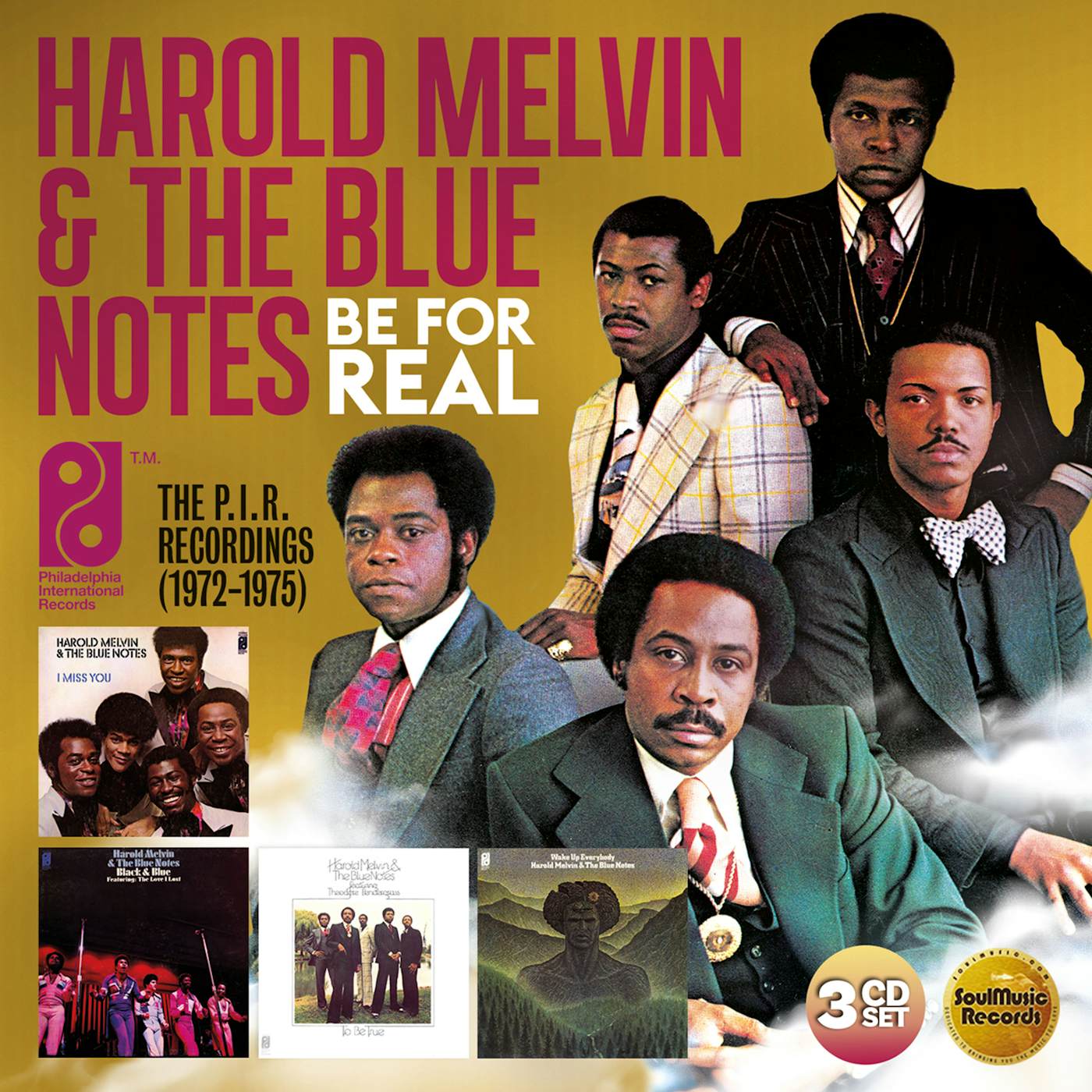 Harold Melvin & The Blue Notes BE FOR REAL: THE P.I.R. RECORDINGS 1972-1975 CD