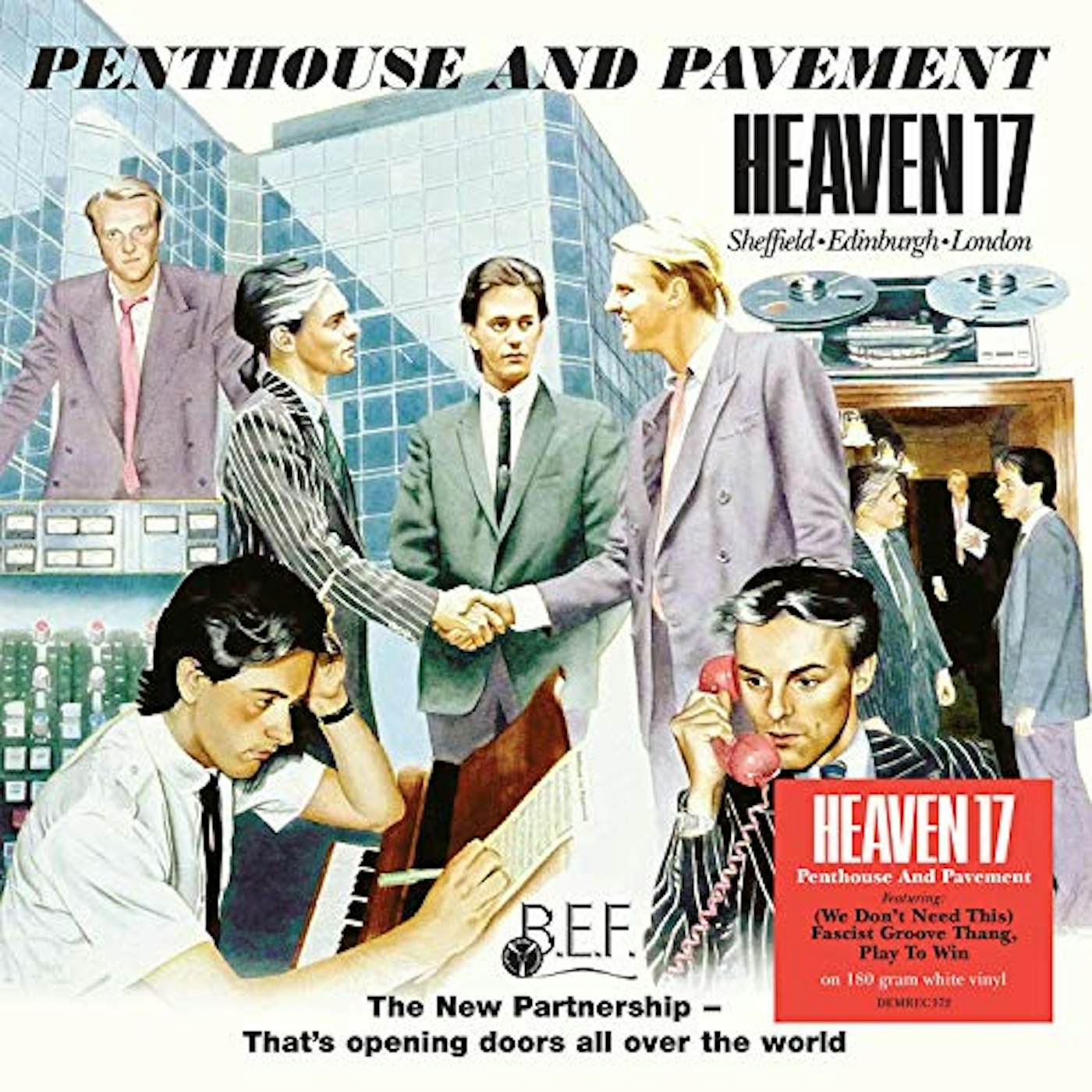 Heaven 17 Penthouse And Pavement Vinyl Record