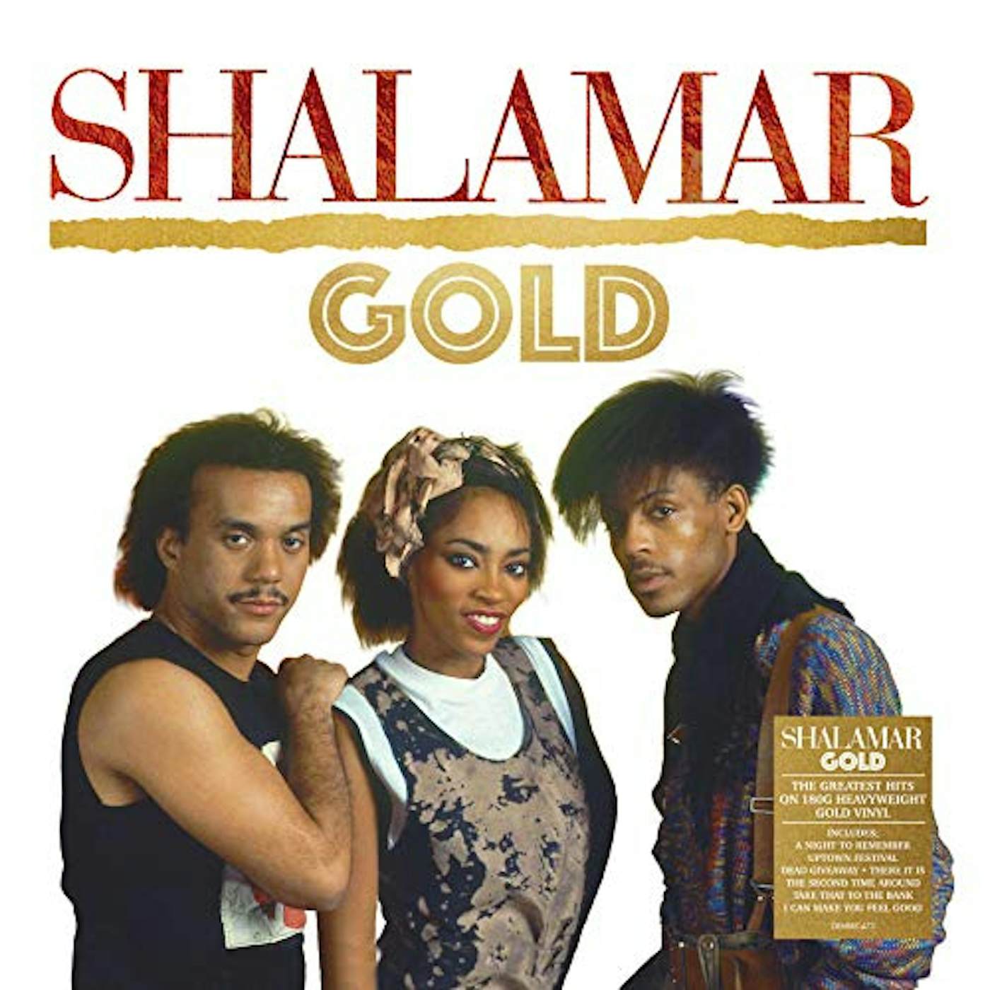 Shalamar GOLD Vinyl Record