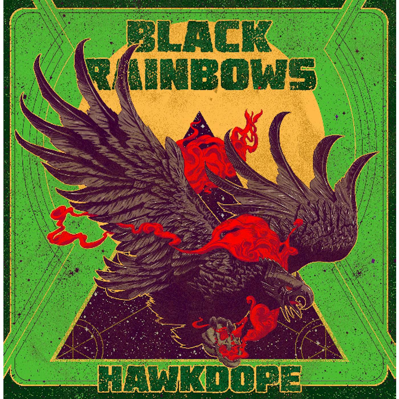 Black Rainbows Hawkdope Vinyl Record