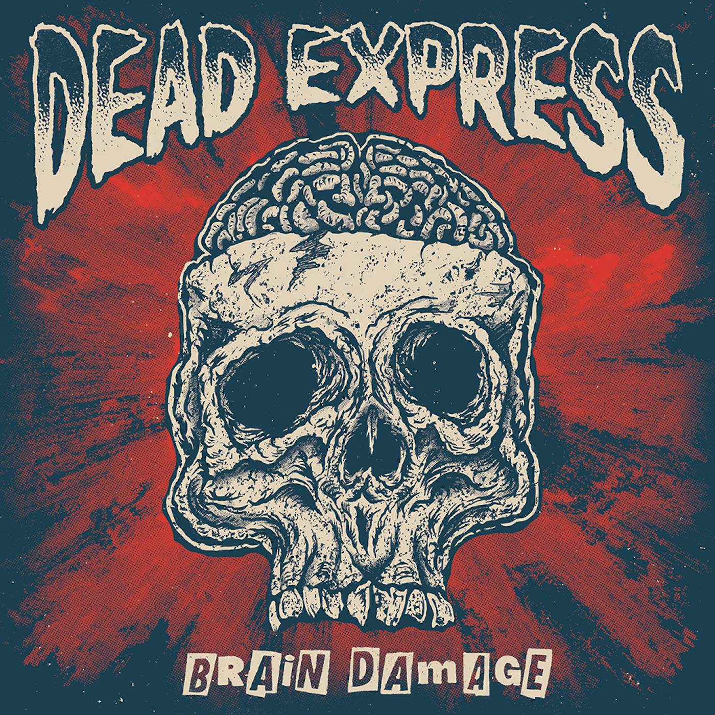 Dead Express Brain Damage Vinyl Record