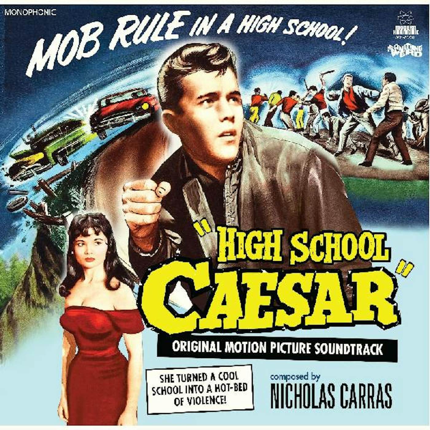 Nicholas Carras HIGH SCHOOL CAESAR - ORIGINAL MOTION PICTURE Vinyl Record